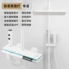 JOMOWw9--white constant temperature shower head