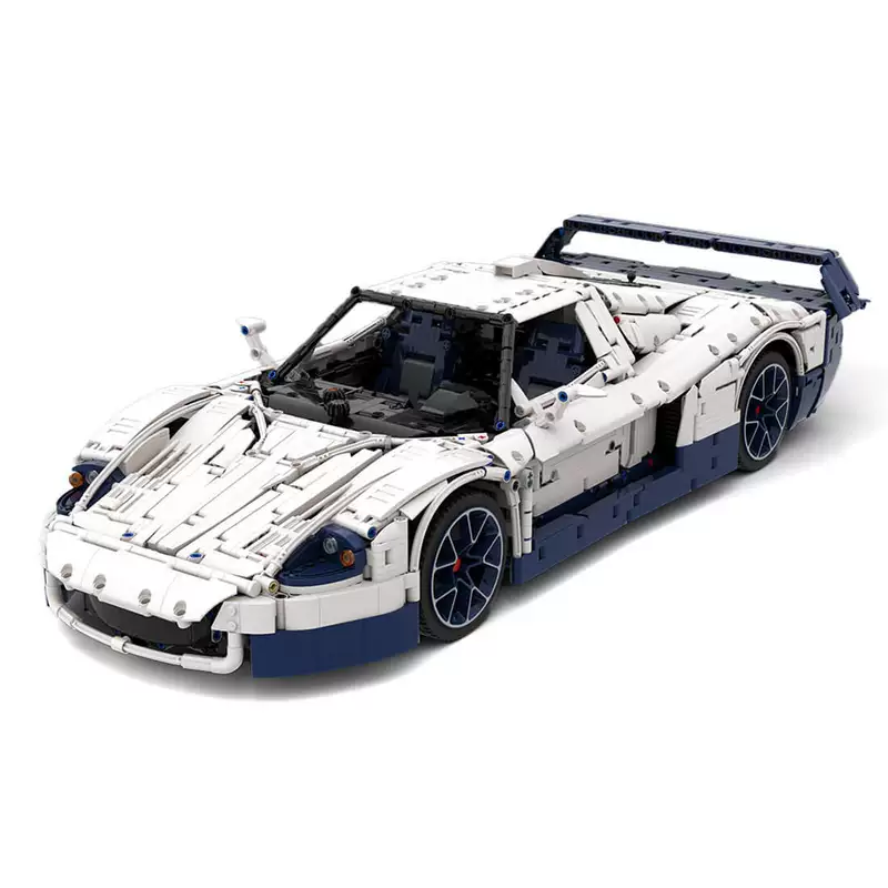 (Cross-border trading), constructor, supercar, car model, white toy, scale 1:8