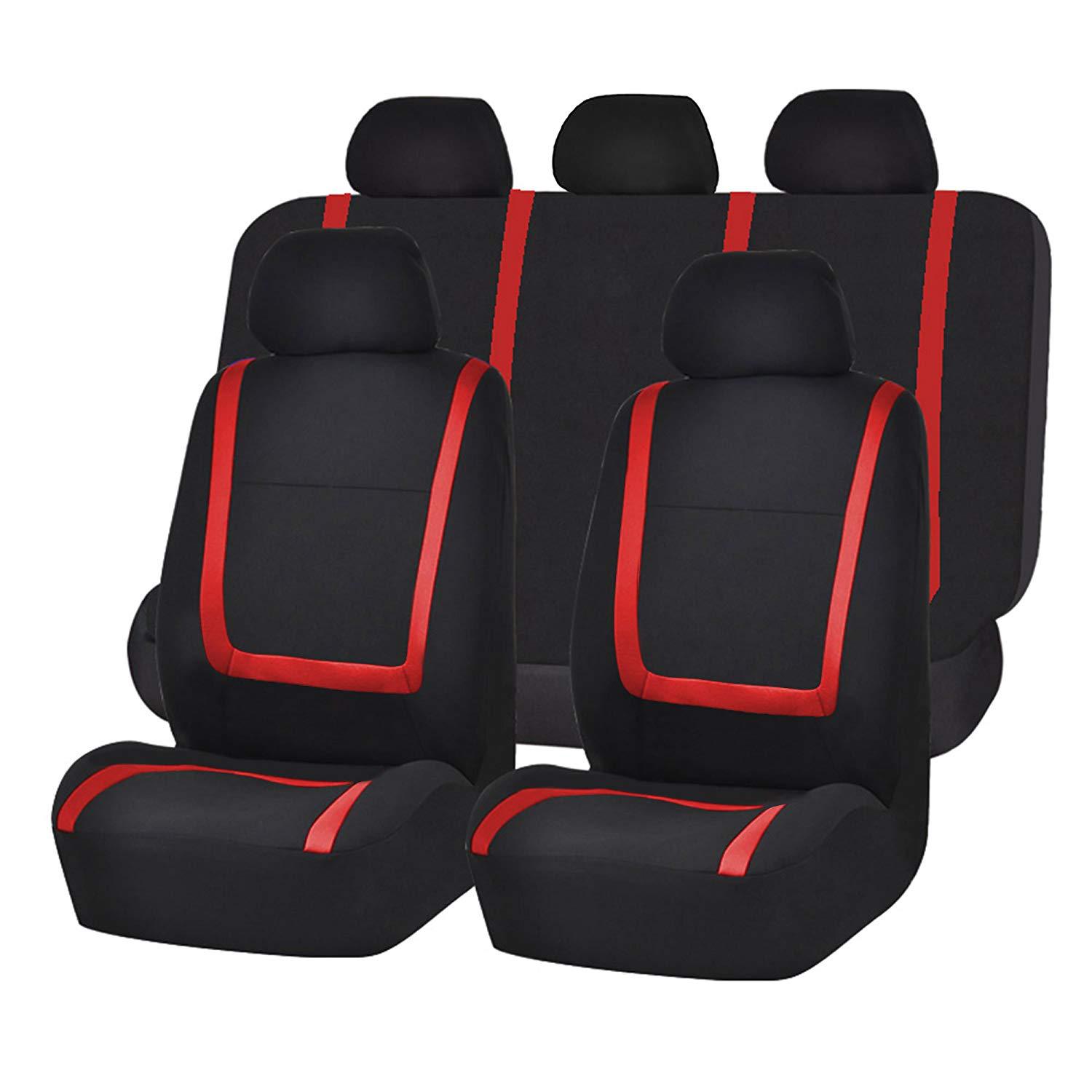 General Motors Five-Seater Polyester Fiber Patchwork Car Seat Covers for Export to Russia, Mexico, and the United States