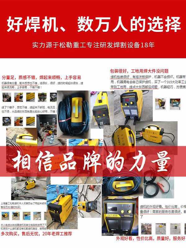 6E3X Electric Welding Machine 220V Household 315 400 Industrial Grade 380V Dual-Purpose Small Portable Dual Voltage
