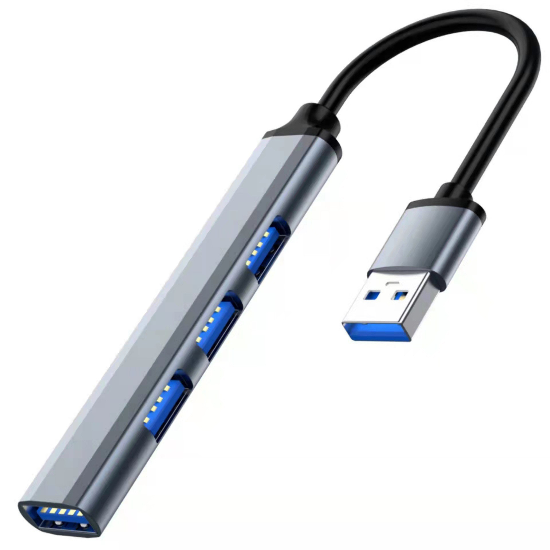 Répartiteur USB Type C vers USB, hub USB multiport 3.0, hub d'ordinateur extensible/extenseur USB._voghion.com