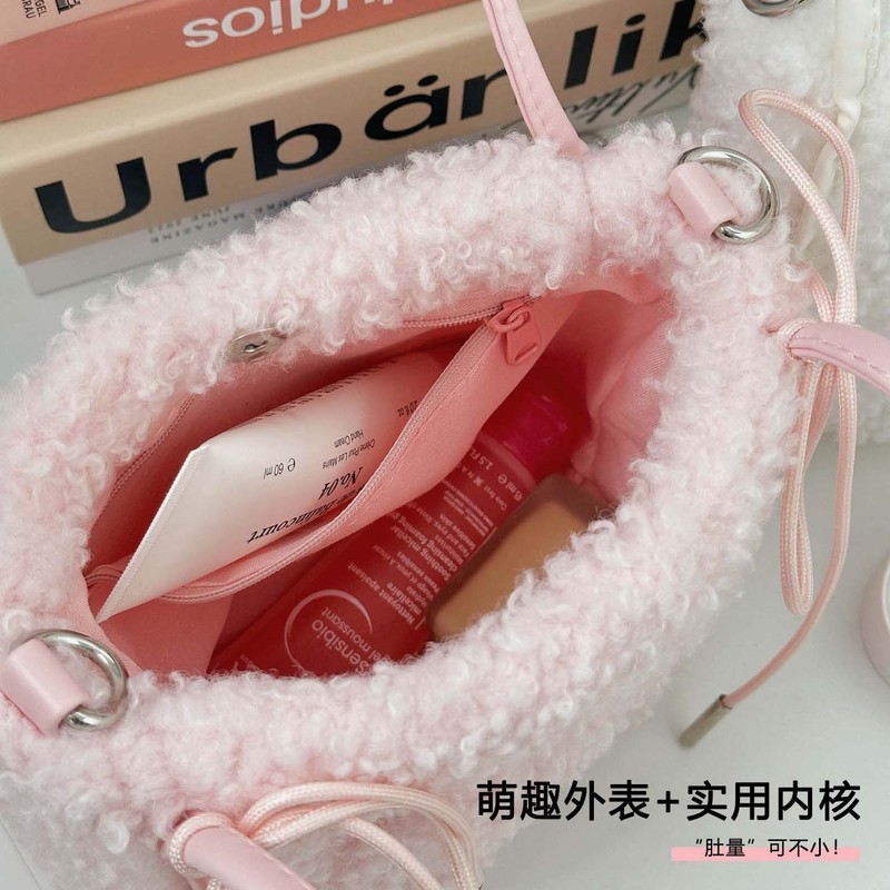 三丽鸥正版周边毛绒甜妹手提包可爱少女心百搭送礼生日礼物萌系|undefined