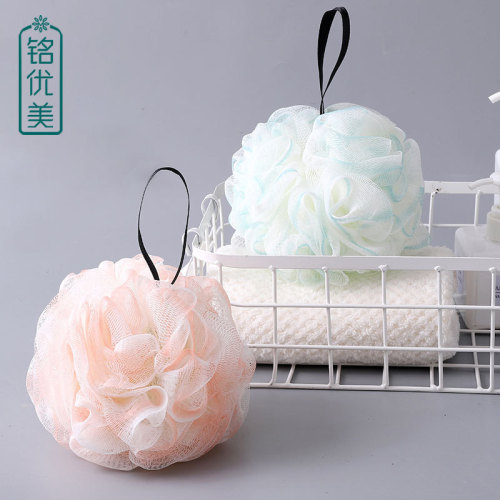 Bathroom Bath Ball Household Large High-Grade Non-Dispersing Bath Flowers PE Bath Ball Shower Tool Soft Bathing Supplies Wholesale