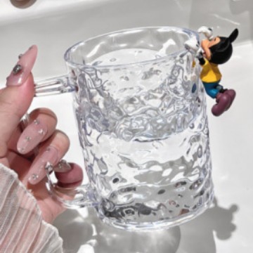 Enjuague bucal Taza cepillo de dientes taza cepillo de dientes doméstico taza luz transparente lujo avanzado cepillo de dientes taza pareja Taza simple taza de cepillo de dientes
