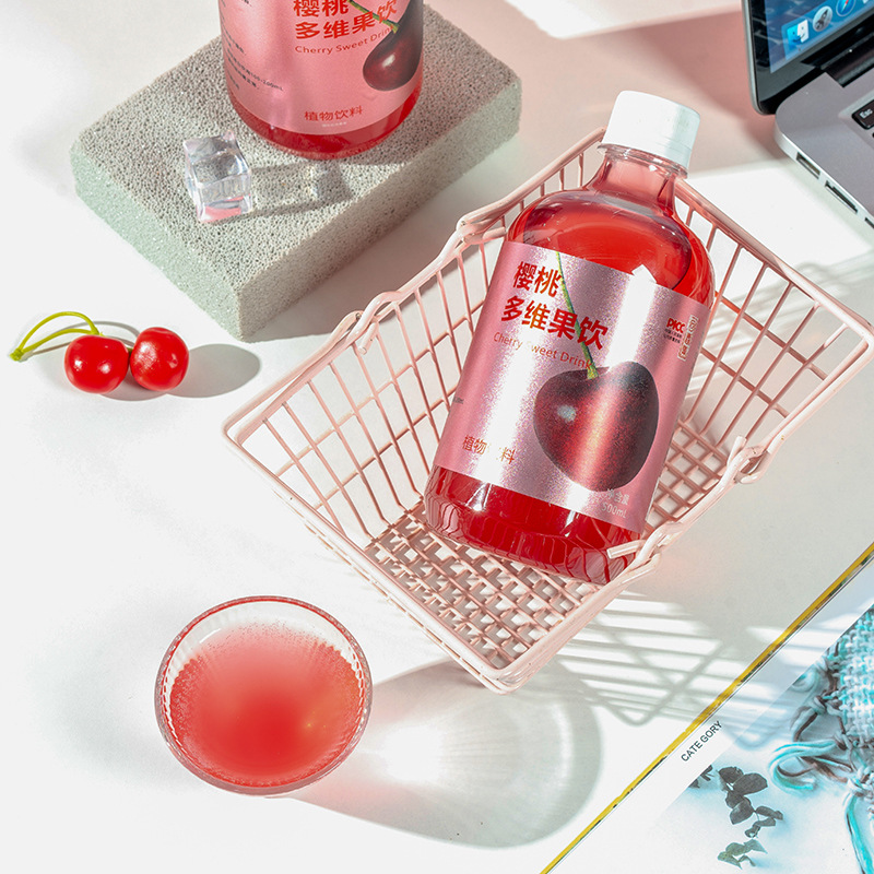 Cherry Multivitamin Fruit Drink (Prunus cerasus) — Fresh-Pressed Botanical Beverage, 5000g Bottle key features