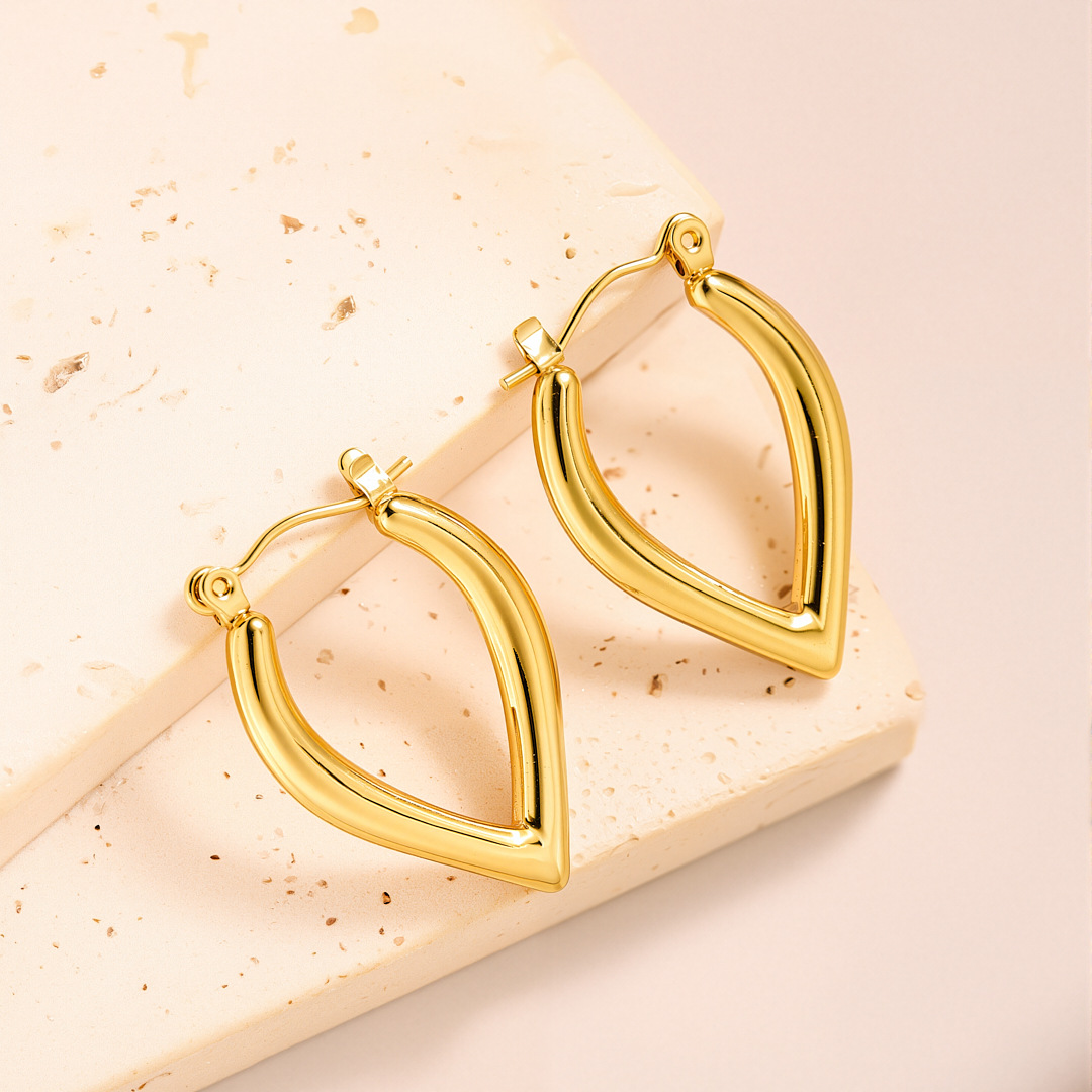 Eh079 earrings gold
