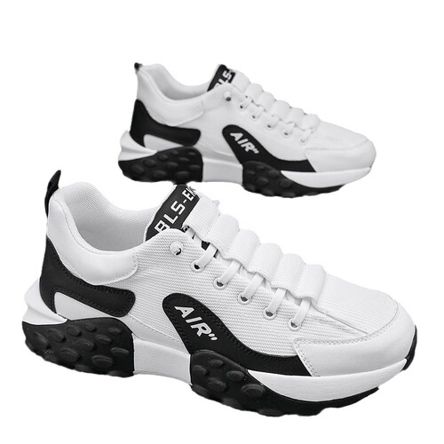 Men's Shoes  New Summer Thick Heel Height Sports Running Ahoge Papa Trendy Shoes for Men Spring Autumn Casual Board Shoes