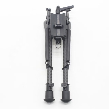 9寸摆头碳纤维带扳手源头工厂生产高质量户外战术两脚架