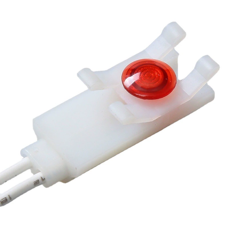 Производители поставляют световой индикатор K16A неоновый пластиковый индикатор оборудования бокового типа карты красный и желтый двухцветный индикатор