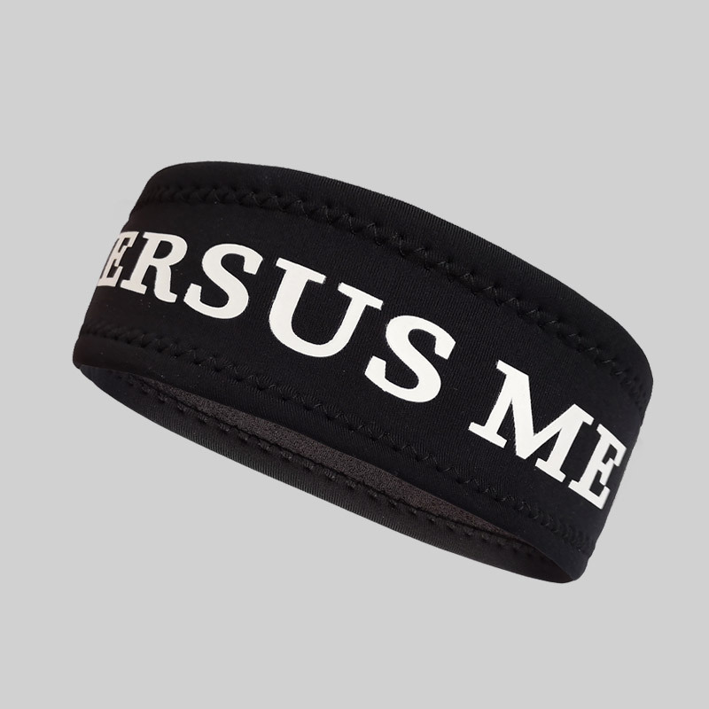 Diving Alphabet Hair Band Neoprene High Band Hair Band Men's and Women's Divers Swimming Hair Band Hair Cover