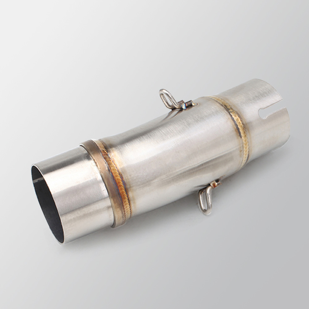 Motorcycle Exhaust Pipe Refitting Qianjiang Sai 450 Stainless Steel Middle Section End Section Muffler suit Non-destructive Straight