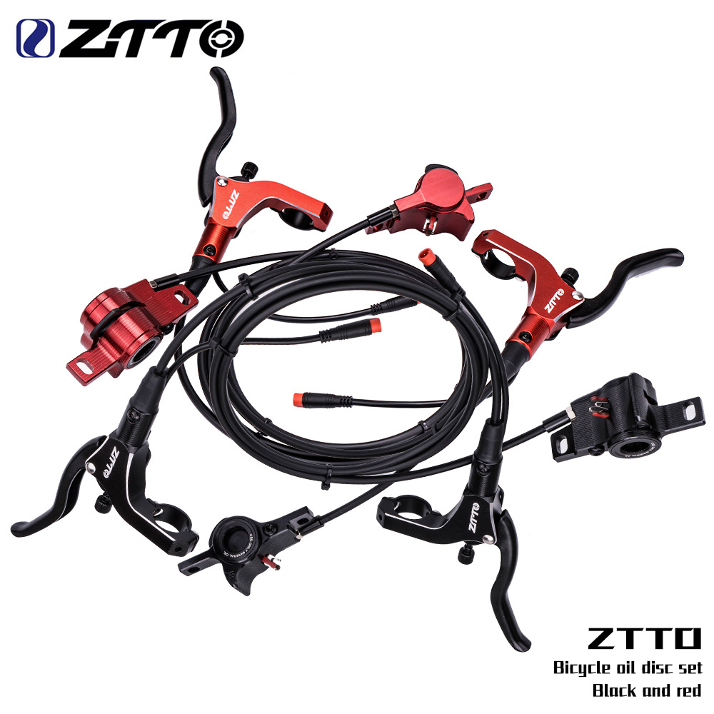 ZTTO coche eléctrico apagado freno de aceite freno de disco de aceite de bicicleta coche plegable freno de aceite freno de disco coche eléctrico