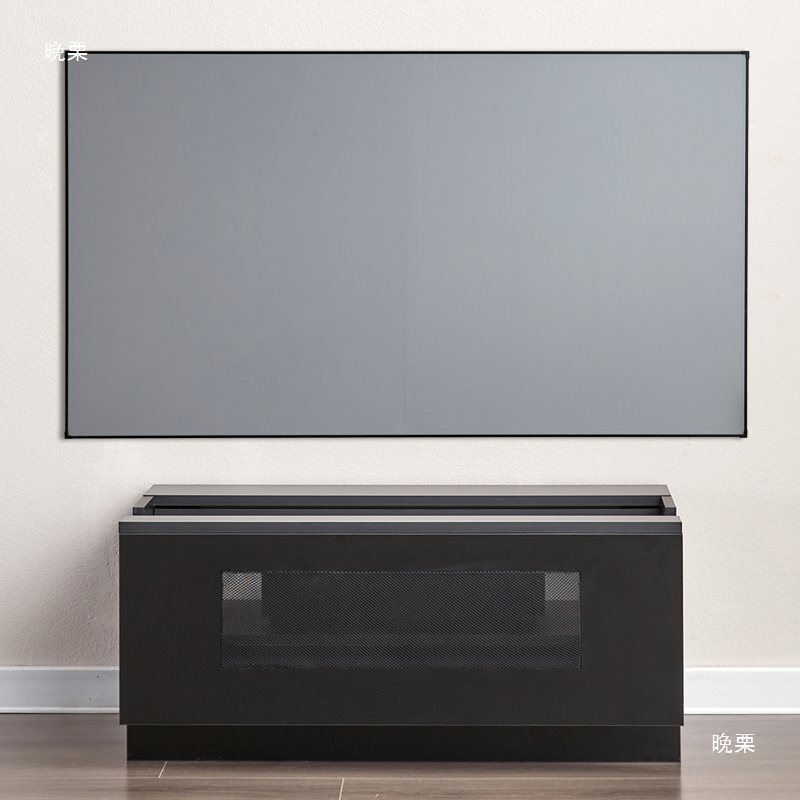 Laser Tv Cabinet Electric Intelligent Retractable Platform Automatic Linkage Short Throw Bedroom 100inch Projection Cabinet Fully Equipped