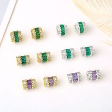 ����ɫ�~�18K����ʯС�U������ɢ����Ͱ��܇݆��diy�������