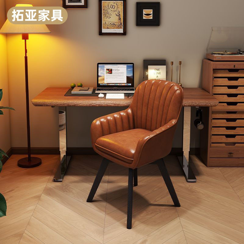Office Chair, Bedroom, Living Room, Study, Desk Chair, Antique-Style Computer Chair, Adjustable Height, Swivel Backrest Chair Office Chair, Bedroom, Living Room, Study, Desk Chair, Antique-Style Computer Chair, Adjustable Height, Swivel Backrest Chair