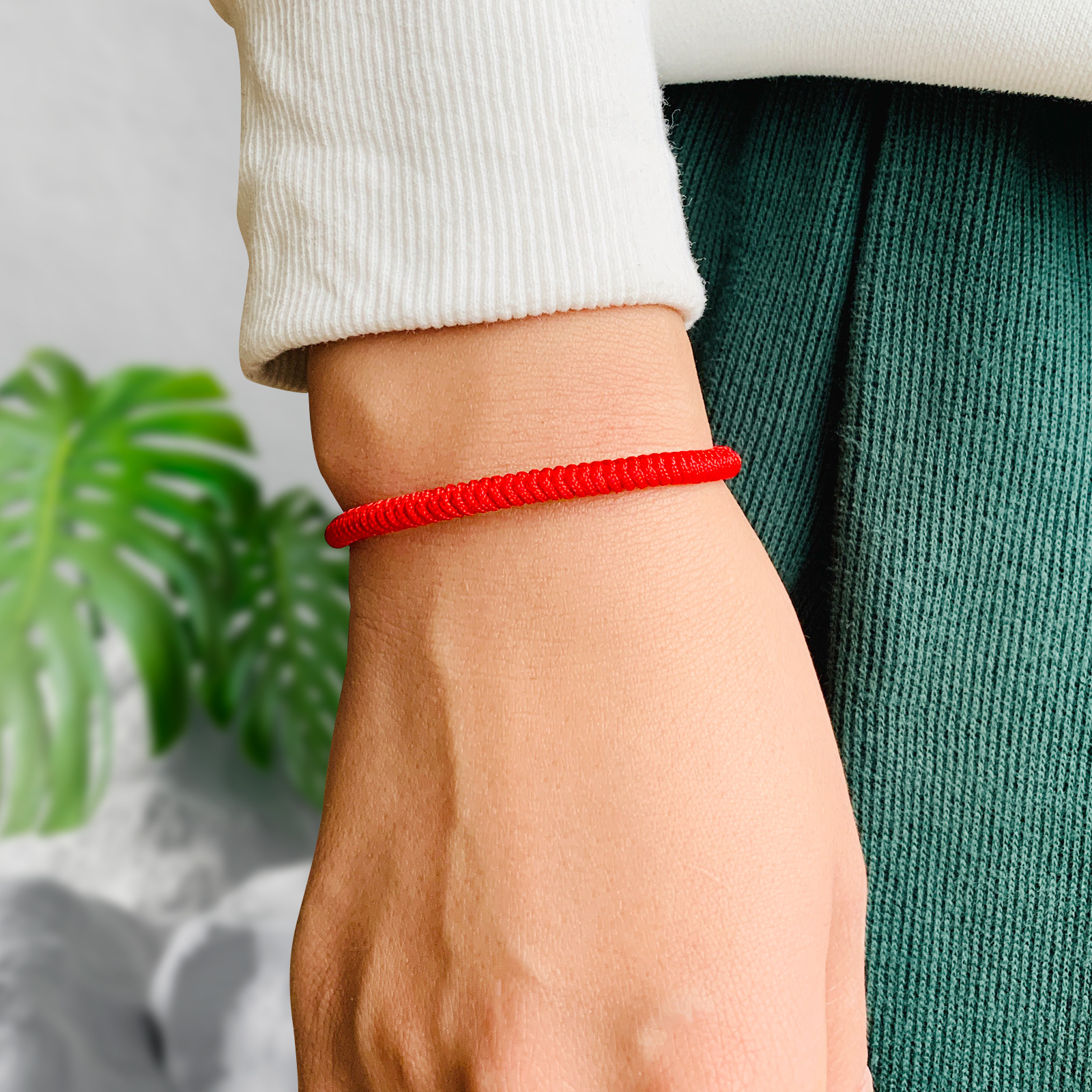 Geometric Pattern Unisex Gender Casual Geometric Colorful Braided Rope Irregular Knitting Unisex Bracelets