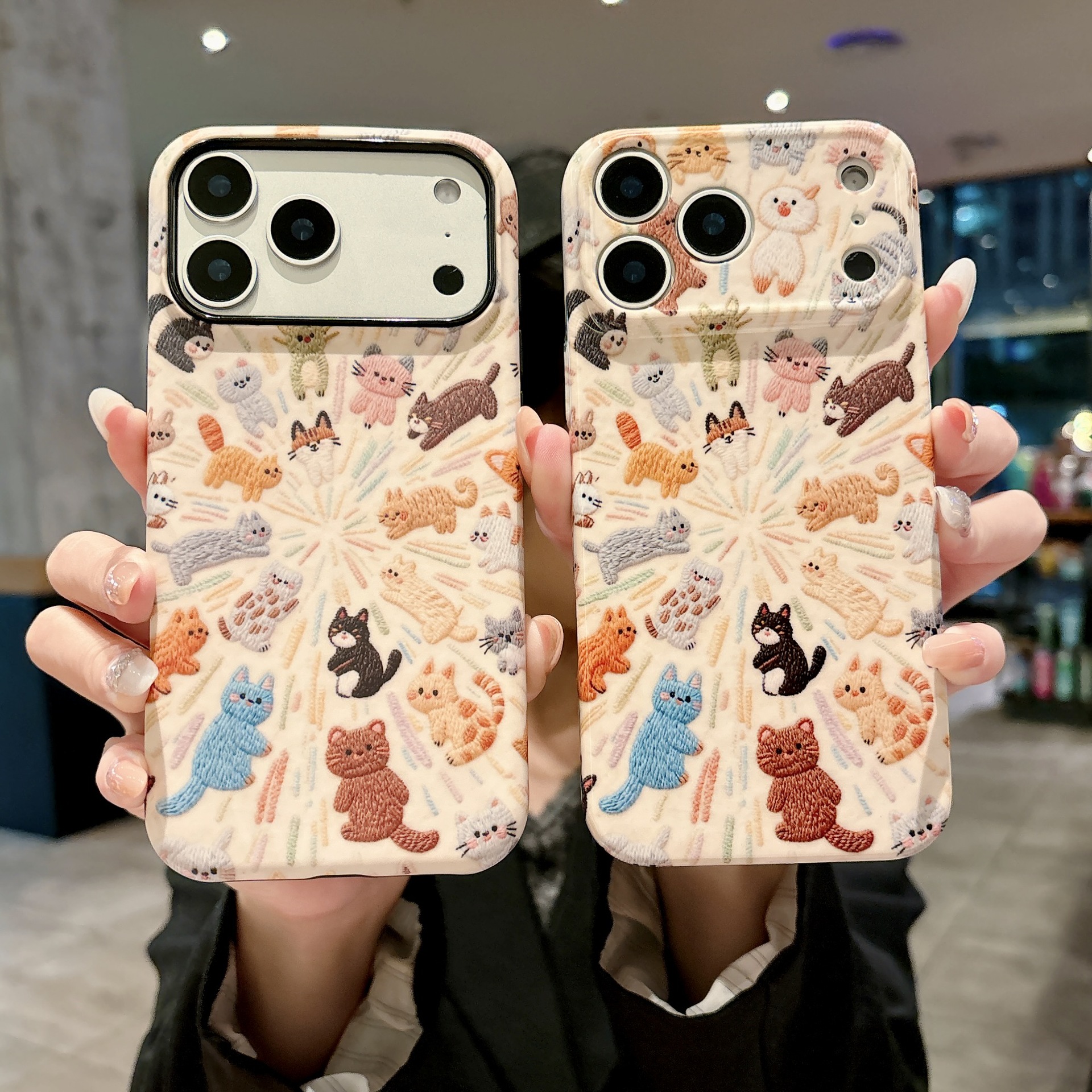 Animal Party Is Suitable for Apple 17Promax Two-In-One Film Mobile Phone Case 16 Cute 15 New Style 14 Cartoon