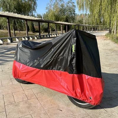 Splicing Snow-proof Windproof Waterproof — Car clothing - s-size-18590100cm-black-on-top-and-red-on-bottom