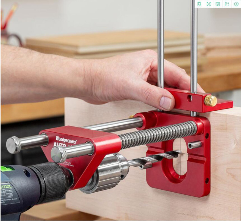 木工用携帯型穴あけ位置決め器 Woodpeckers|undefined