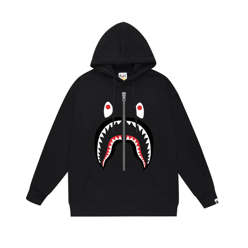 BAPE猿の頭の潮のブランドの片面のプリントは帽子の衛衣の秋冬の新型のヒップホップの潮流の男女の同項の純綿になります。|undefined