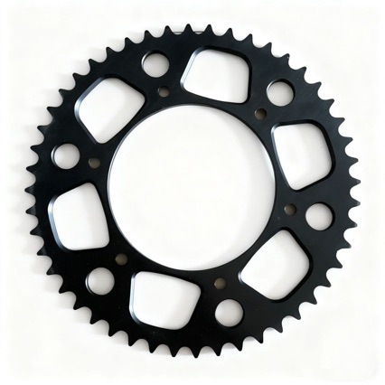 Zzht Off-Road Motorcycle 48t Aluminum Alloy Chainring Sprocket Cnc48 Sprocket Black 7055-t6