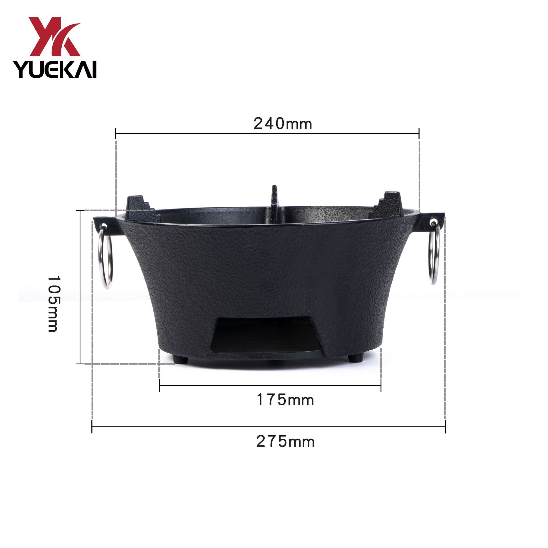 horno de barbacoa portátil al aire libre carbón parrilla de barbacoa hogar parrilla de parrilla