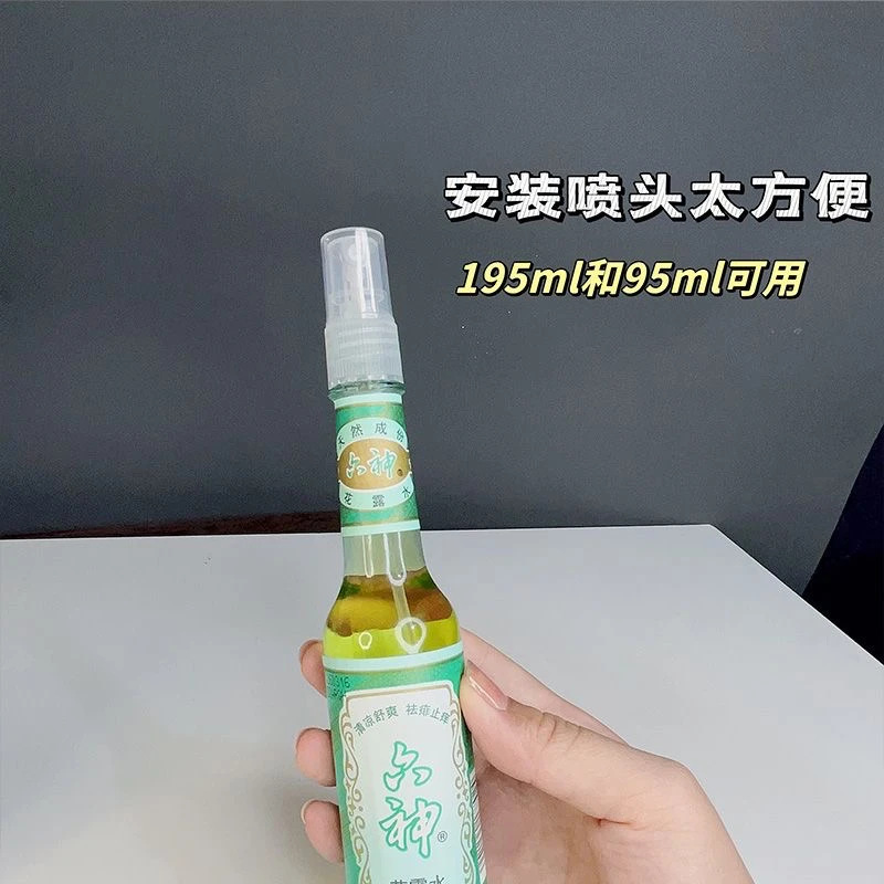 Classic Glass Bottle for Floral Water Spray 195ml Suitable for Spray Head 95ml Glass Bottle Pump Head Press Nozzle Head