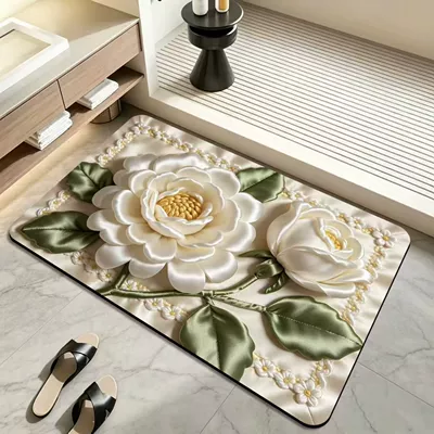 Avtomobil döşəmə paspasları: non-slip, water-absorbent, dirt-resistant, available - 26707hhqs-3-5080cmsecond-generation-diatom-mud