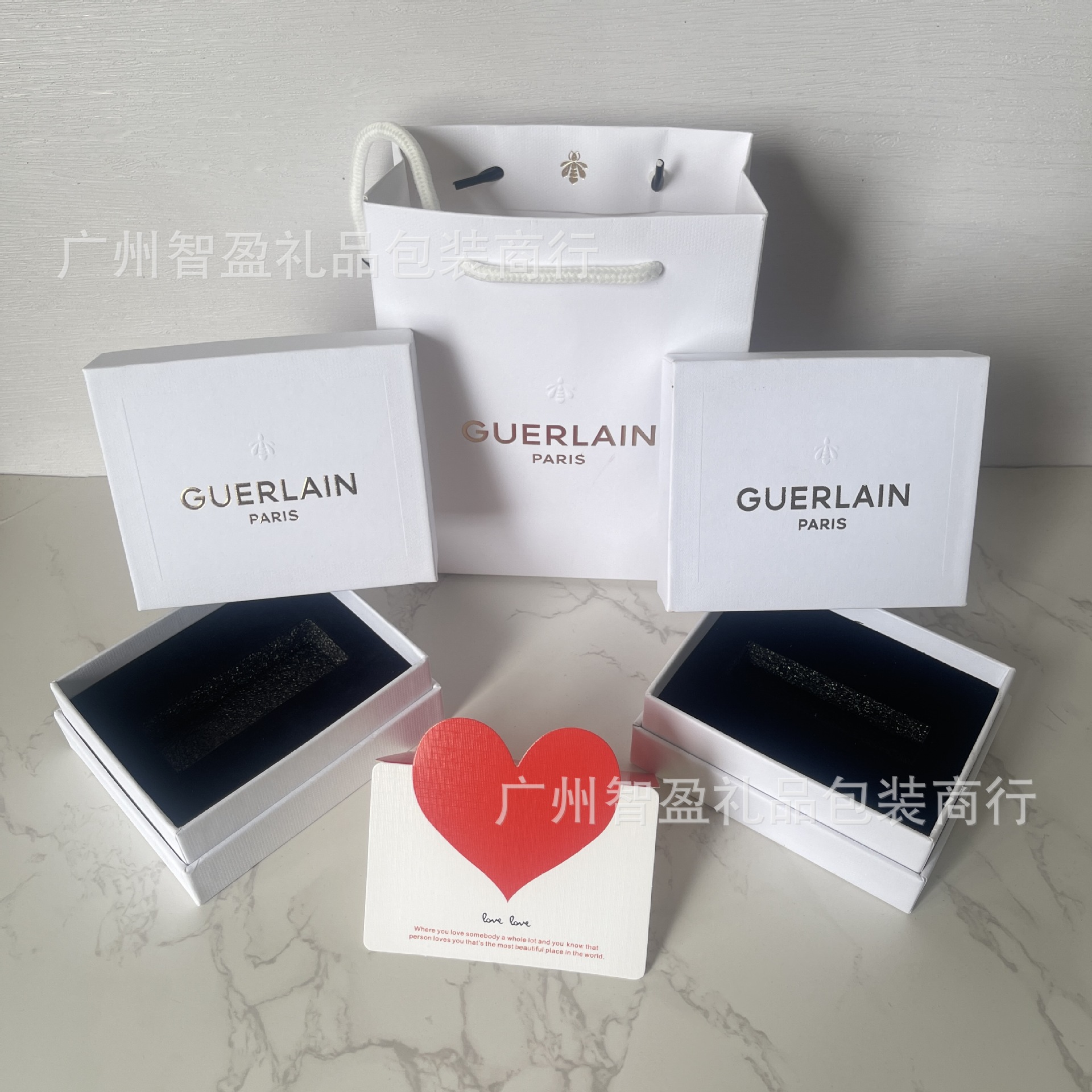专柜娇家唇膏盒亲亲宝石口红包装盒口红盒手袋购物袋子现货批发