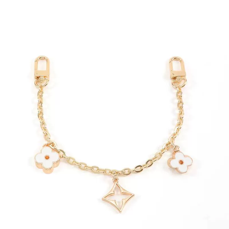 Bag accessory, four-leaf clover, high-quality style, does not fade
