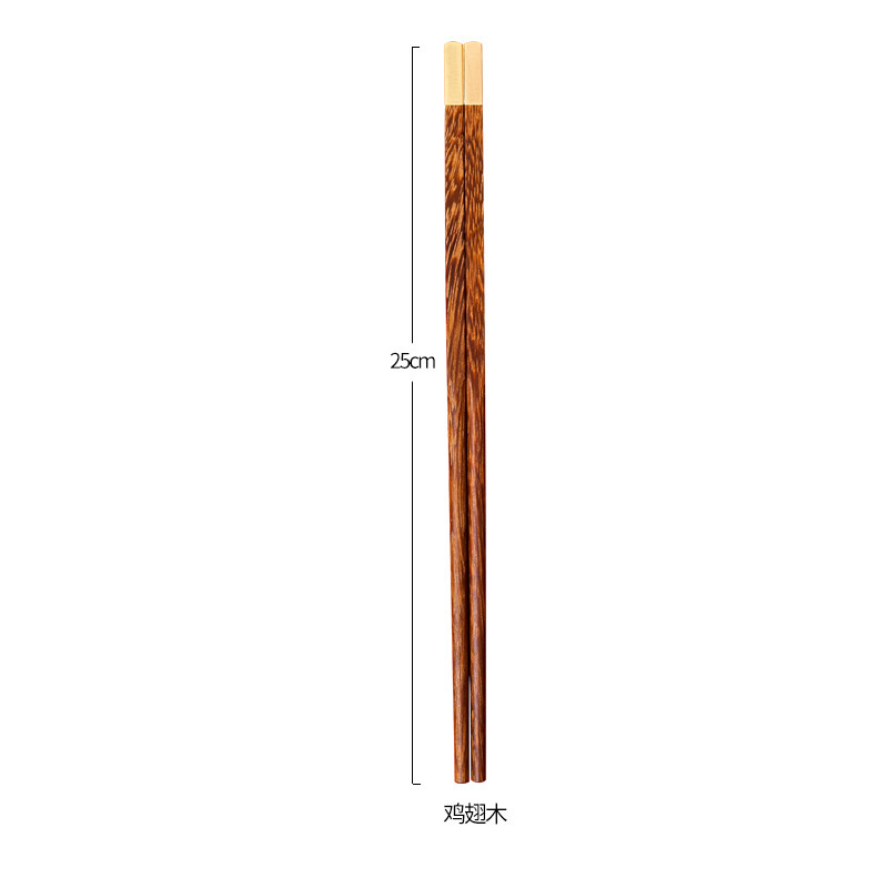 25cm 안개 황금 닭 날개 우드