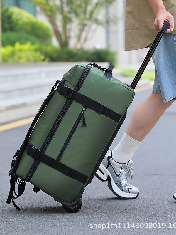 Bolsa de viaje con ruedas al aire libre caminata mochila bolsa de viaje bolsa de tracción bolsa de viaje al por mayor bolsa de transporte