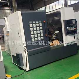车铣复合CLK65*750斜床车身65数控线规车床CK65斜车  数控 斜车床