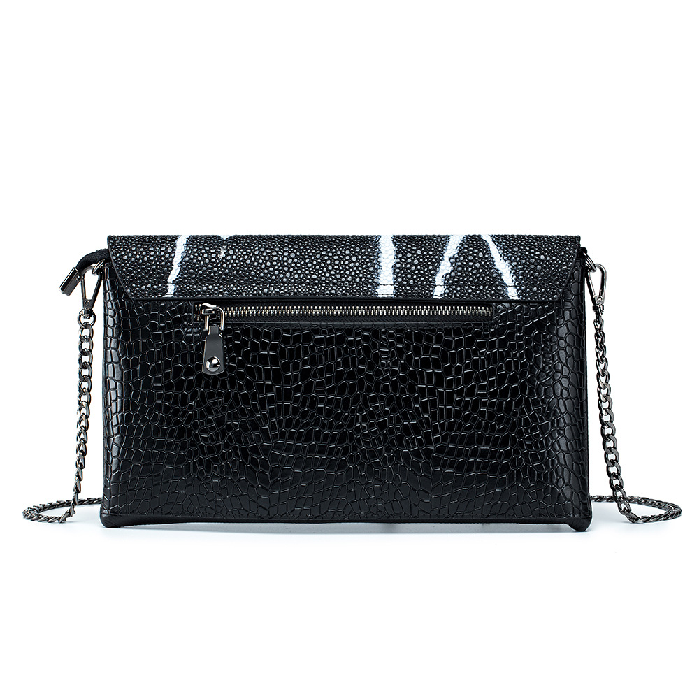 Women's Fashion Clutch Bag - Large Capacity Genuine Leather Envelope Bag, Versatile Casual Evening Bag - Thumbnail 4