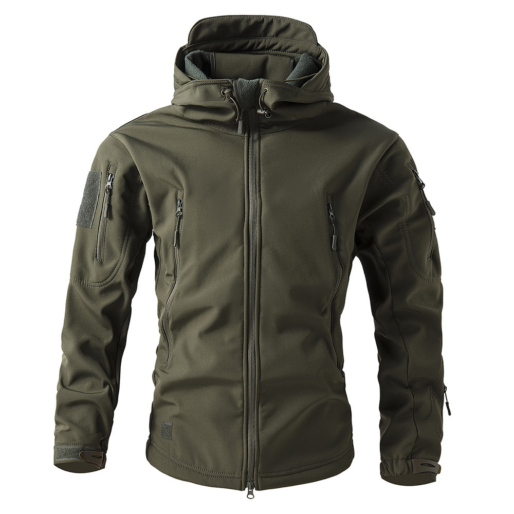 3 - en - 1 para hombres todo el tiempo camuflado chaqueta de moda chaqueta de moda ventilador chaqueta de asalto deportivo al aire libre