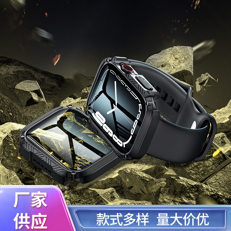Waterproof armor protective case for Apple Watch iwatch7/8 all-inclusive watch case applewatch6/5/4 Waterproof armor protective case for Apple Watch iwatch7/8 all-inclusive watch case applewatch6/5/4