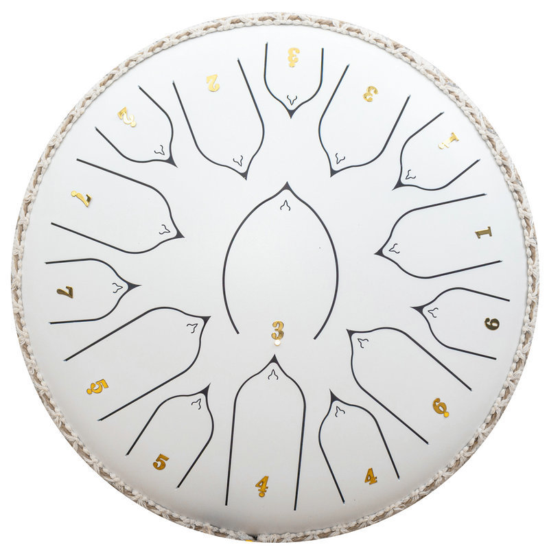 Comercio exterior transfronterizo tambor etéreo 6 / 8 / 10 / 12 pulgadas 15 tonos tambor de niños olvidar tambor de preocupación tambor de disco adulto tambor etéreo