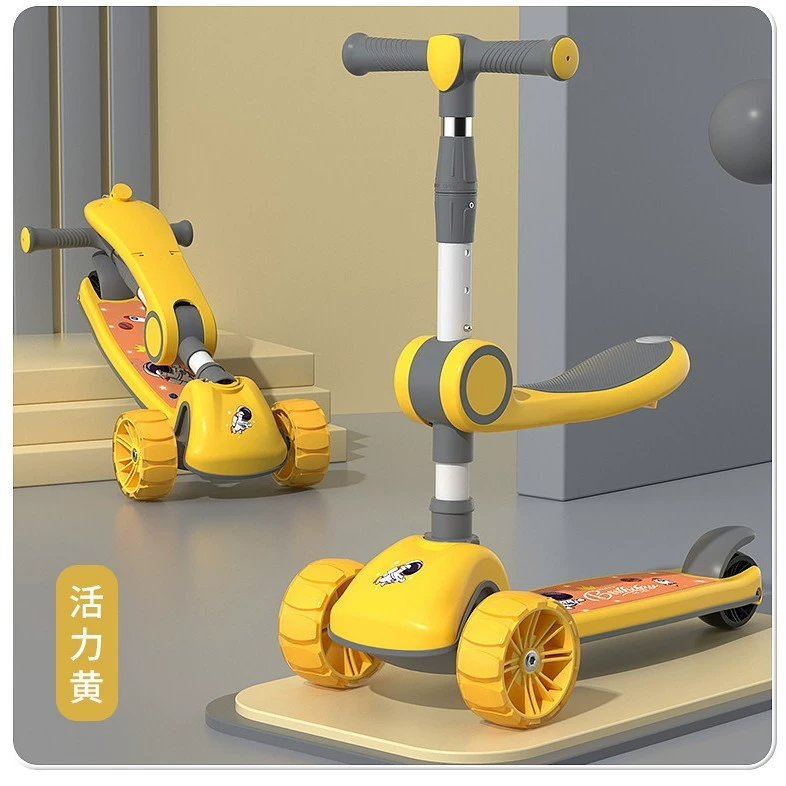 Детский музыкальный светофлай scooter, toy car with seat, 2-5 лет, опт, три в одном, (跨境 торговля)