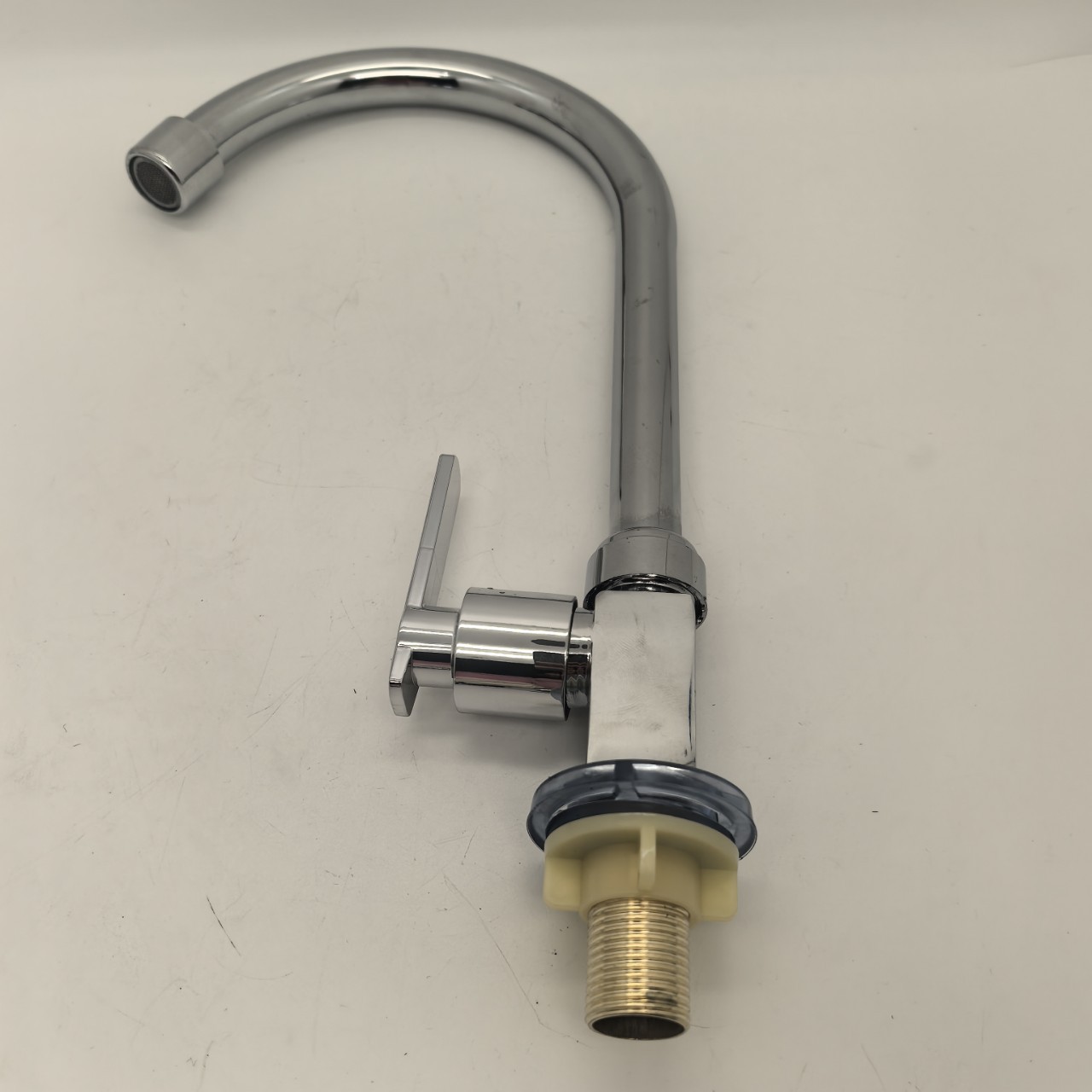 厨房四方立式菜盆单冷大弯水龙头厨房水槽立式龙头菜盆水龙头