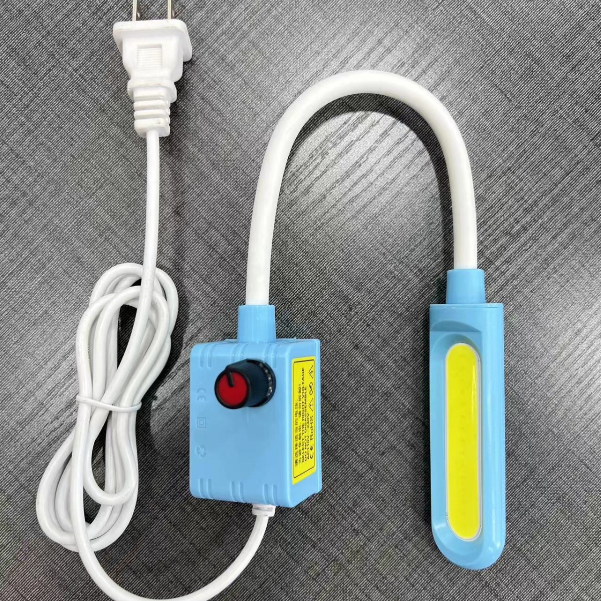 COB Lámpara de ropa, máquina de coser, lámpara de banco de trabajo de iluminación con imán, lámpara de protección ocular de ahorro de energía industrial image 5