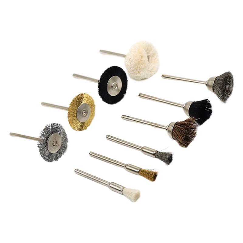 3,0 ручка проволочная щетка мини щетка металлическая щетка для удаления ржавчины чаша щетка Play core Pick очистка полировка инструмент для снятия заусенцев