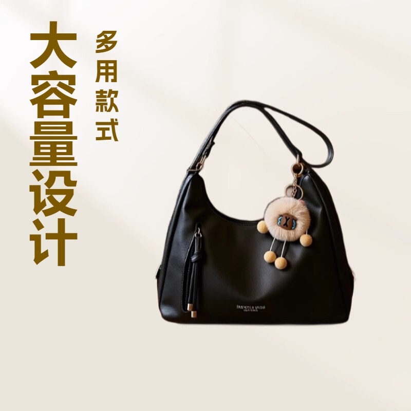 Tote Bag Large Bag for Women 2025 New Fashion Versatile Shoulder Bag Simple Casual Large Capacity Crossbody Bag