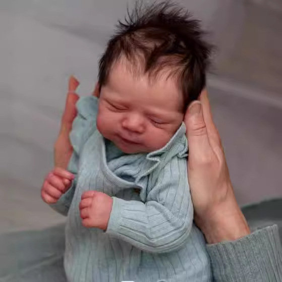 Muñeca bebé reborn de 19 pulgadas, bebé recién nacido, producto superventas transfronterizo de Amazon.