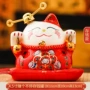 招财猫德化车载陶瓷公仔