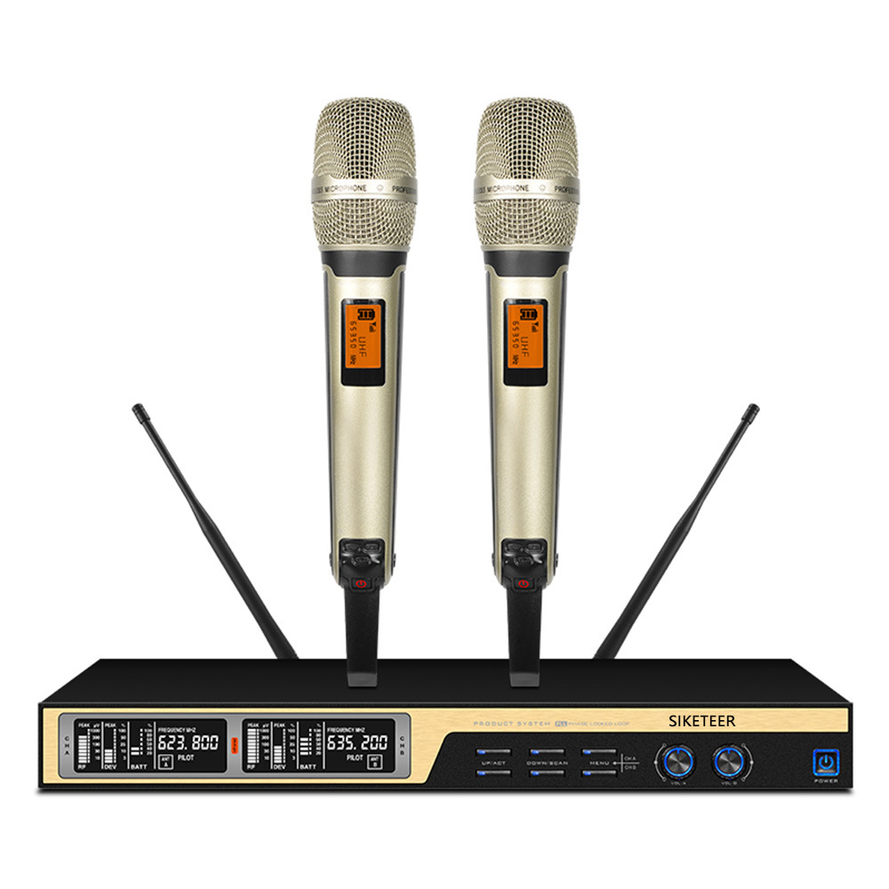 Professional wireless microphone one for...