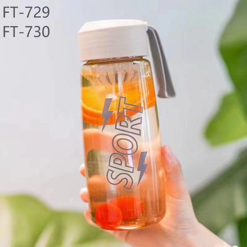 Futong taza de agua deportiva portátil para bebidas directas estudiantes taza casual coreana simple con taza de té espacial taza mayorista