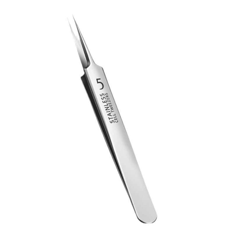 Pinzas cerradas, clip de células de acné, aguja de acné super afilada, 5 herramientas afiladas para el salón de belleza de puntos negros