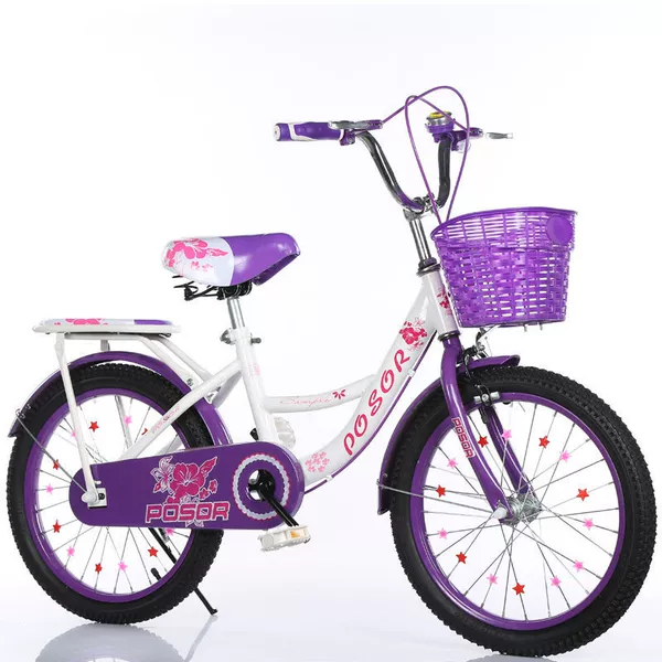 Purple [Black Tire]—20 inches (non-folding, suitable for height 1.2—1.4