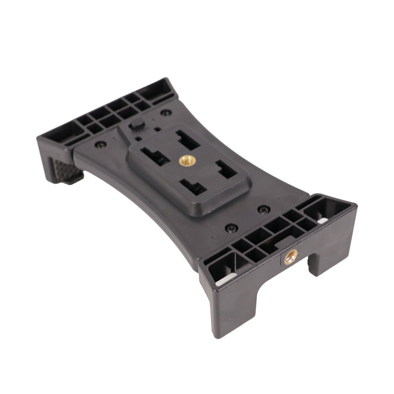 Flat plate clamp with screw holes on the back