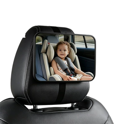 Large field of view rear view auxiliary mirror – rear-view mirror